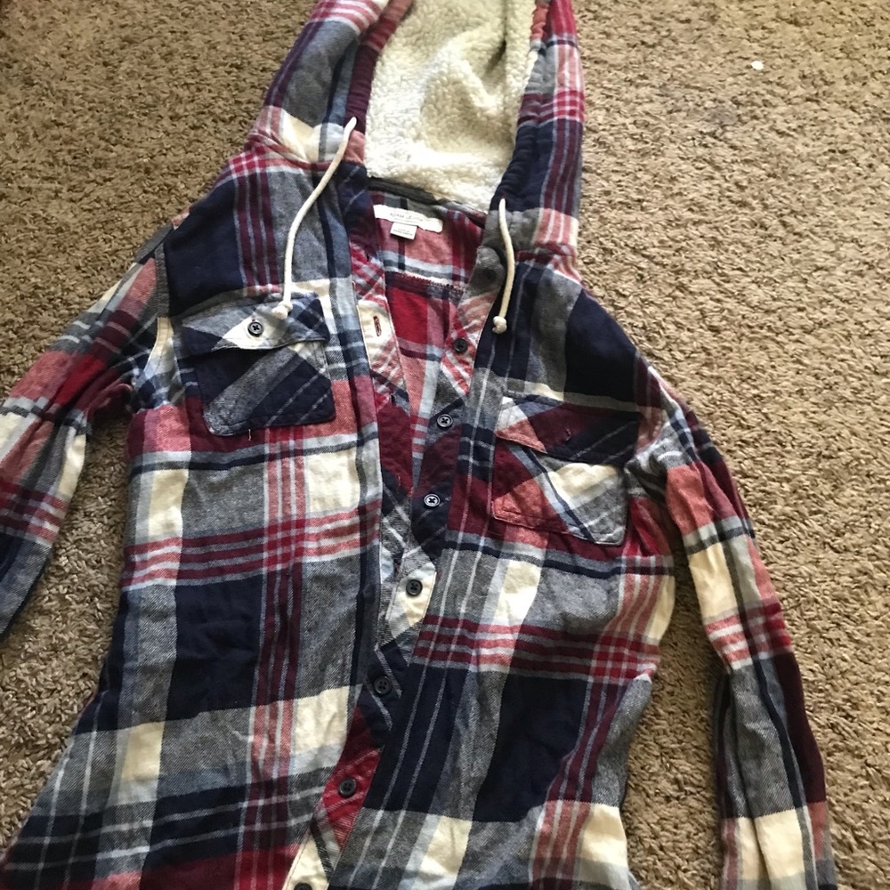 Adam Levine Sherpa lined flannel